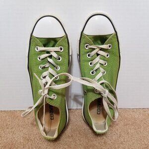 Converse sneakers Men 5 Women 7 Chuck Taylor All Star Low Top Ox Piquant Green